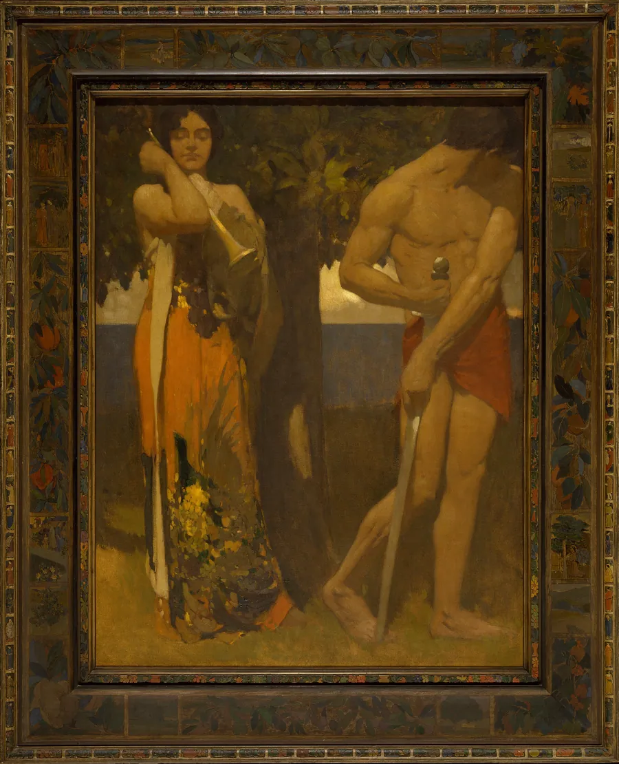 I Piped But Ye Would Not Dance by Arthur Frank Mathews, American, b. Markesan, Wisconsin, 1860–1945