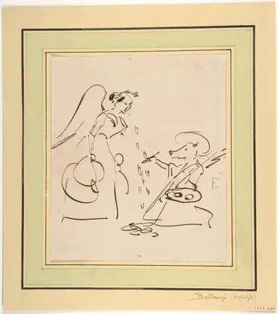 Caricature of the Art of Painting