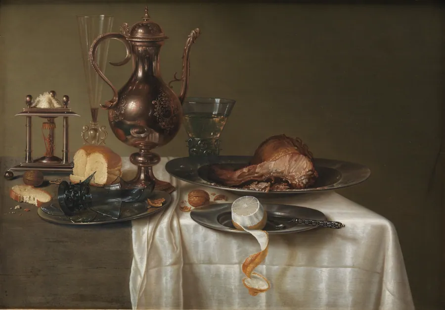 Stilleben. Måltidsstykke by Maerten Boelema de Stomme