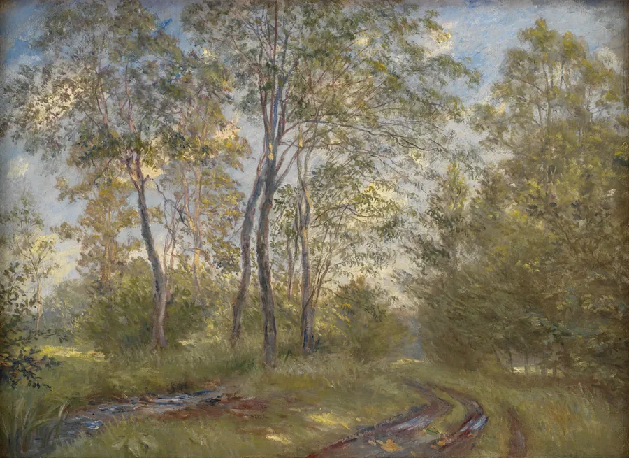 Ved Sorteåen. Meilgård by Theodor Philipsen