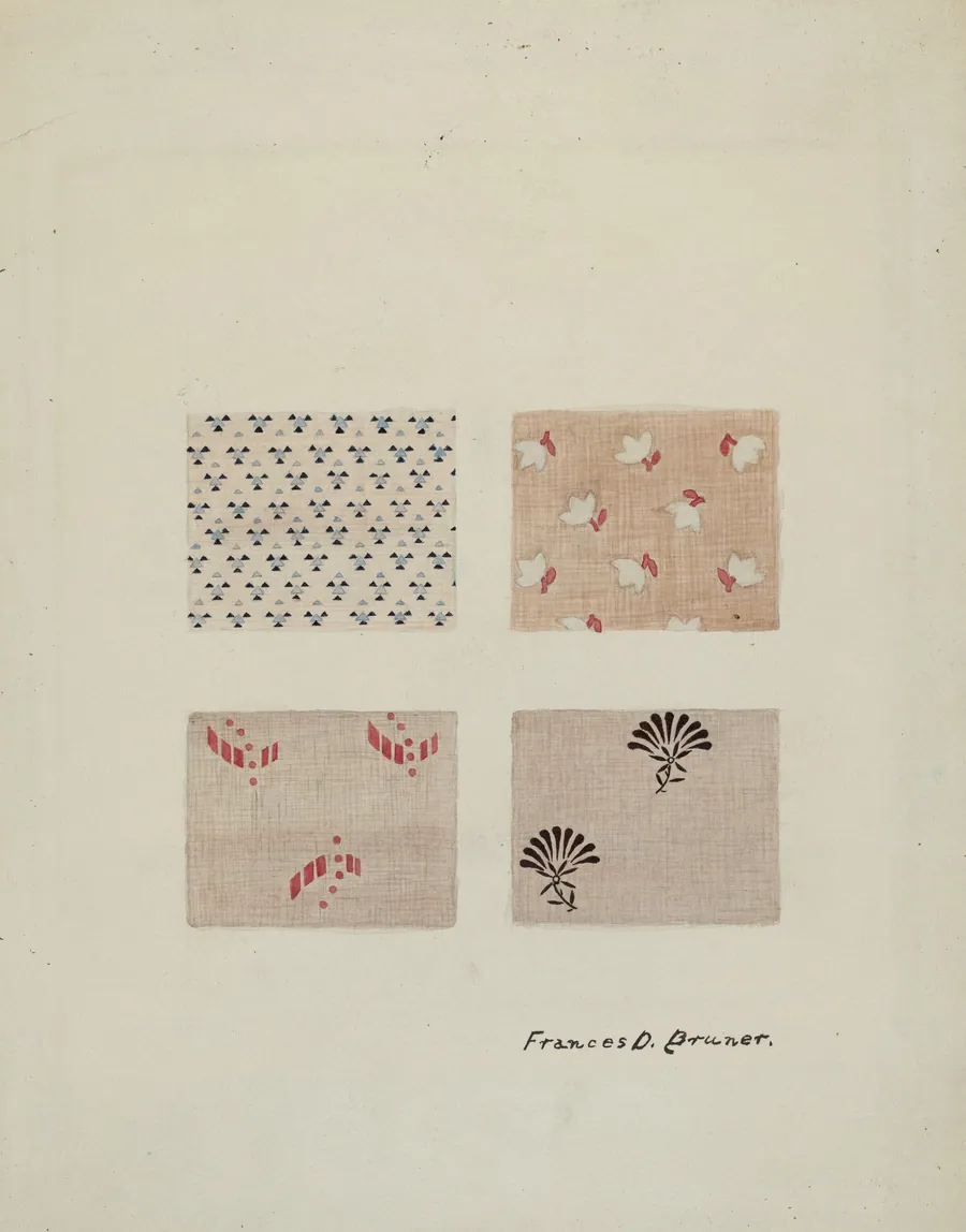 Printed Textiles by Frances Bruner