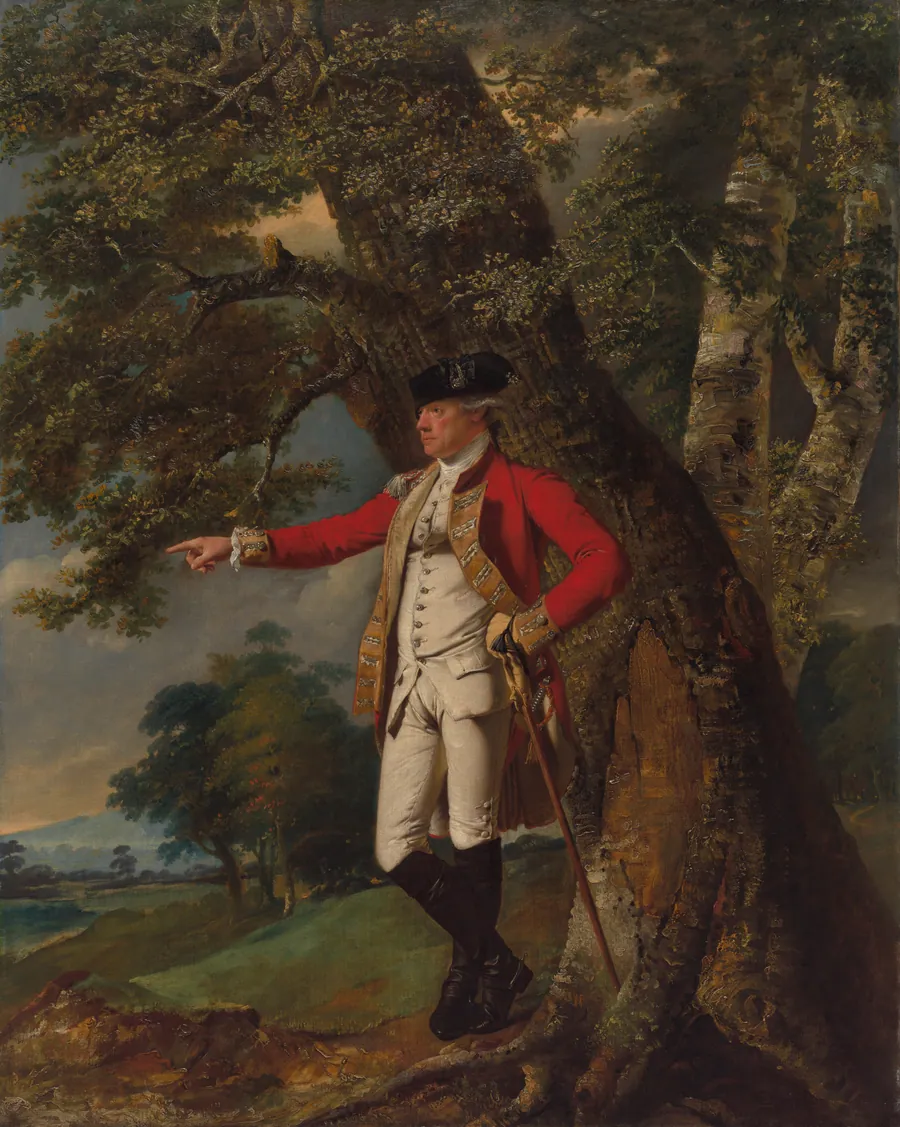 Portrait of Colonel Charles Heathcote by Joseph Wright of Derby