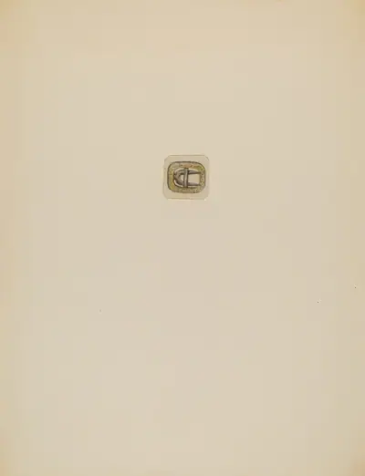 Man's Stock Buckle
