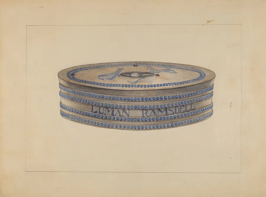 Inkwell by Gertrude Lemberg