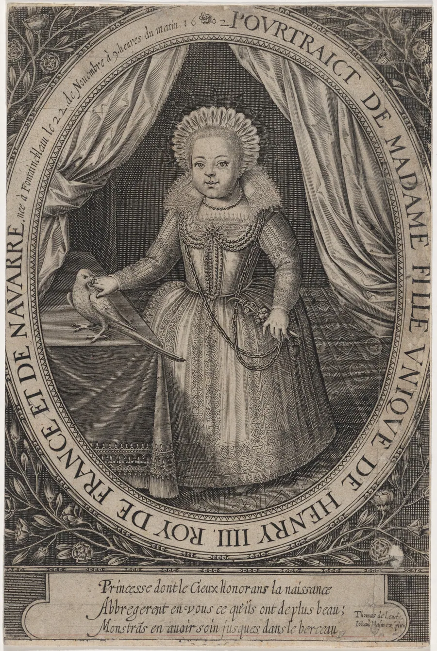 Elizabeth de Bourbon by Thomas de Leu