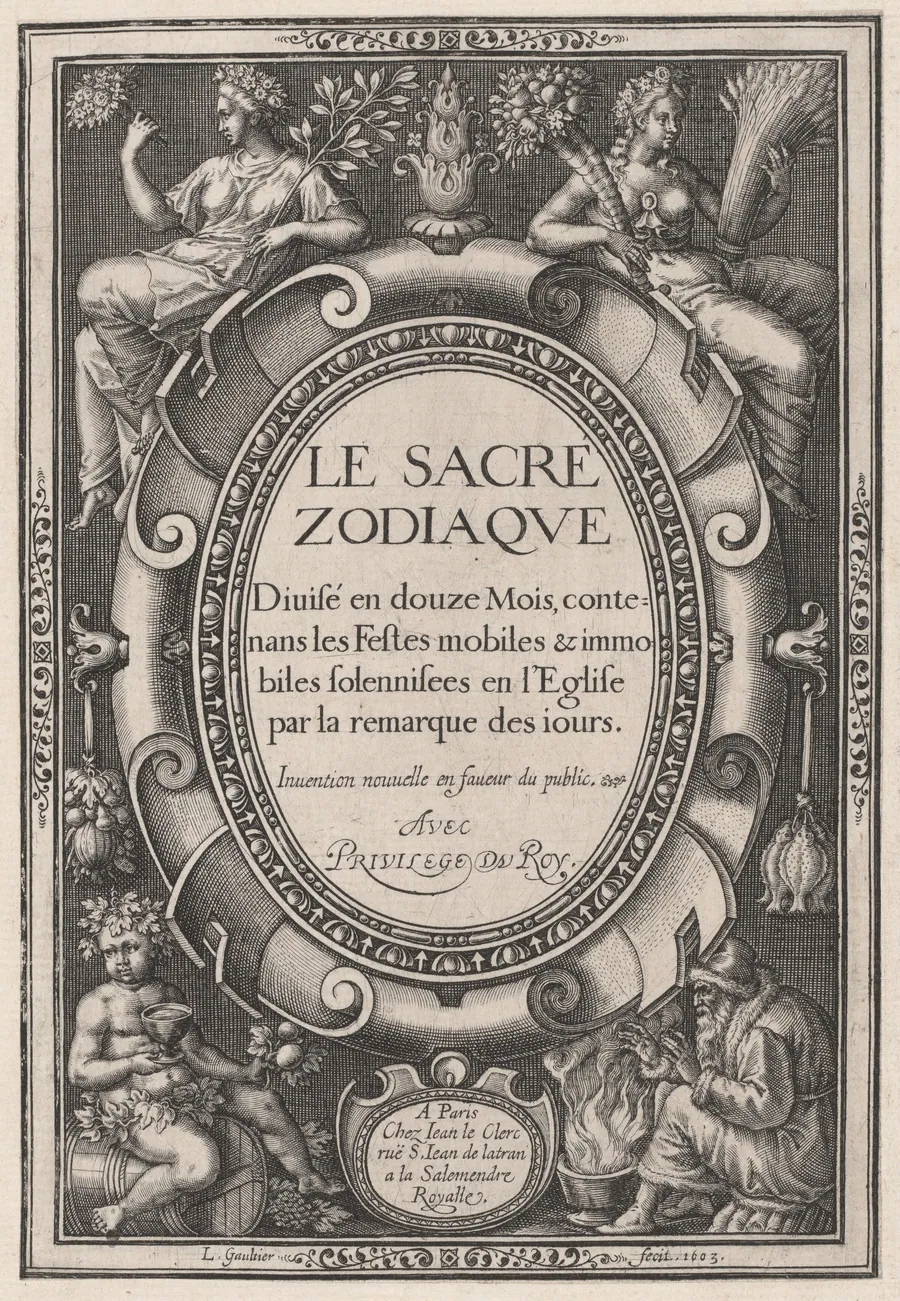 Title Page by Léonard Gaultier