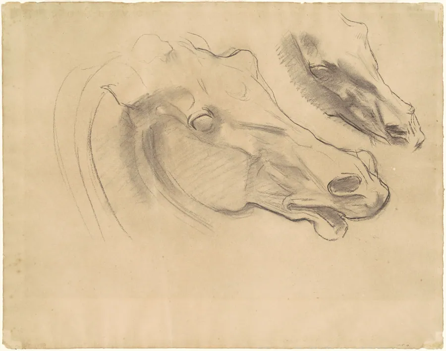 Studies for "Apollo in His Chariot with the Hours" by John Singer Sargent