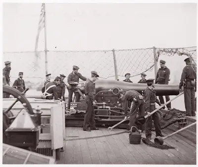 "Mendota", 100 lb. Parrott Gun
