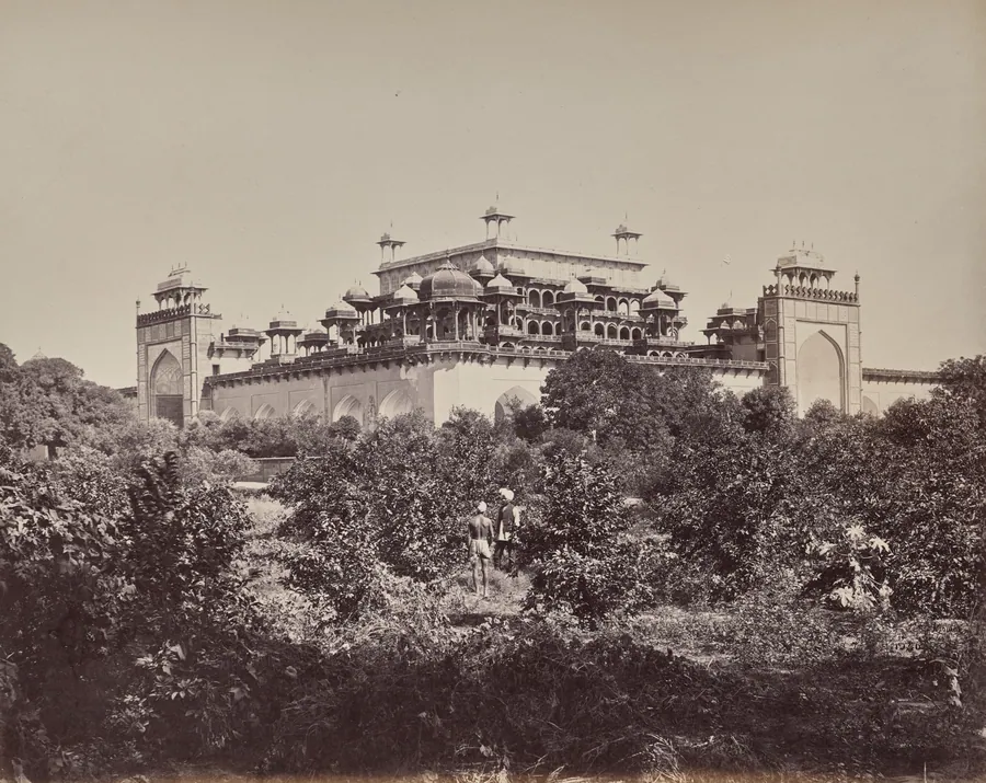 Secundra Near Agra. The Mausoleum of the Emperor Akbar by Samuel Bourne