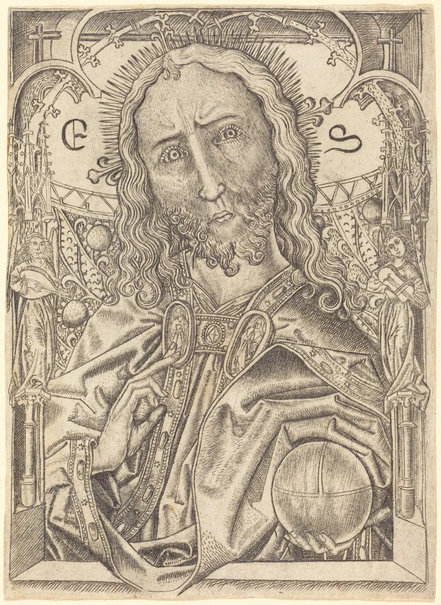 Christ as Saviour by Master E.S.