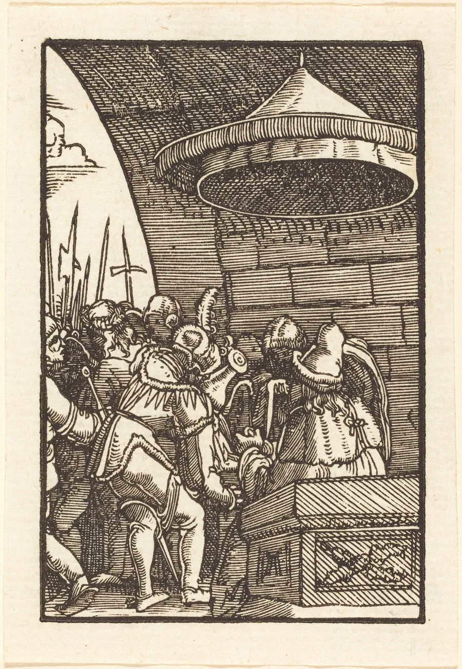 Pilate Washing His Hands by Albrecht Altdorfer
