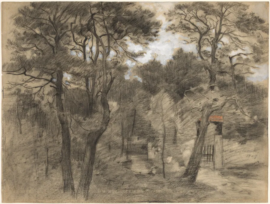 Landscape by Lovis Corinth