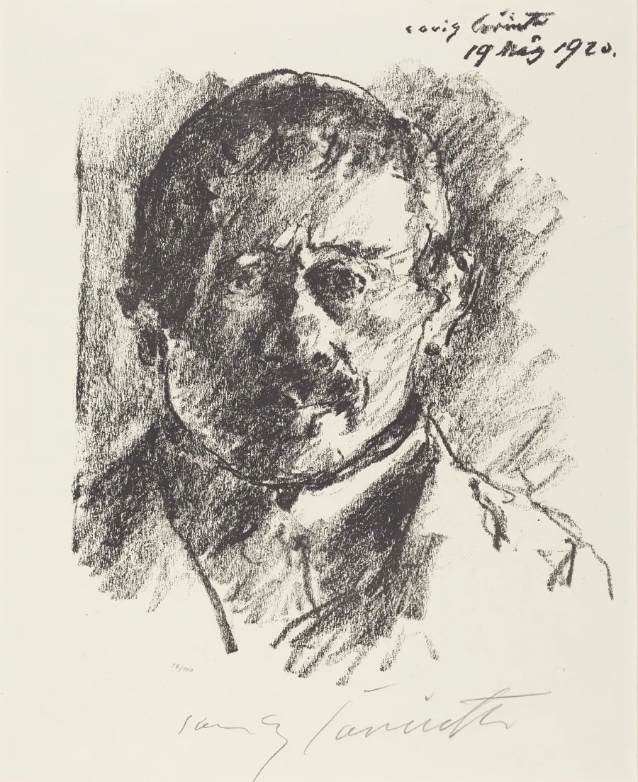 Selbstbildnis (Self-Portrait) by Lovis Corinth