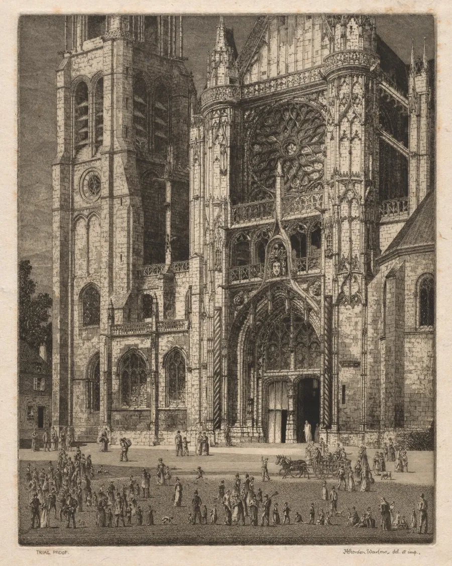 Sevins Cathedral by Herbert Gordon Warlow