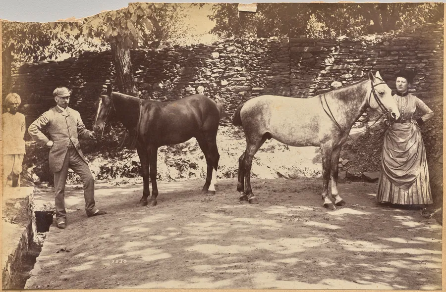 Col. F. G. Oldham (recto, top) by Raja Deen Dayal