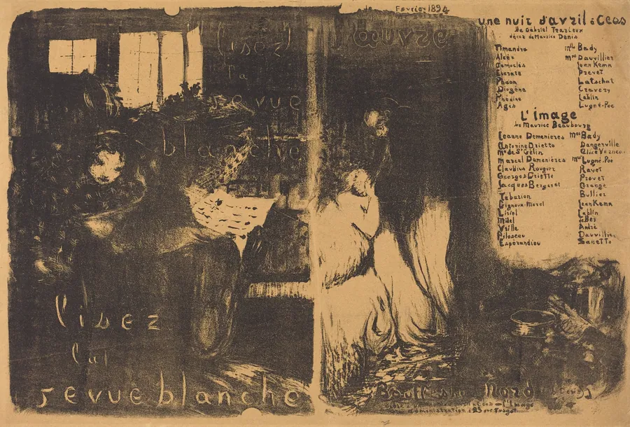 Une Nuit d'Avril à Céos; L'Image by Edouard Vuillard