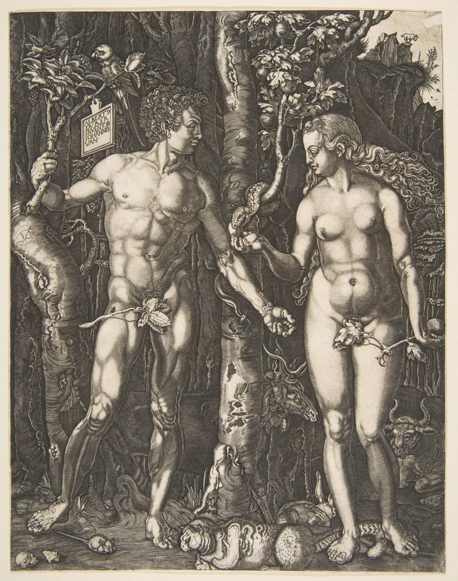 Adam and Eve by Albrecht Dürer