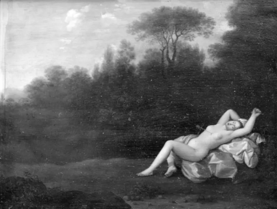 Den døende Prokris by Toussaint Gelton
