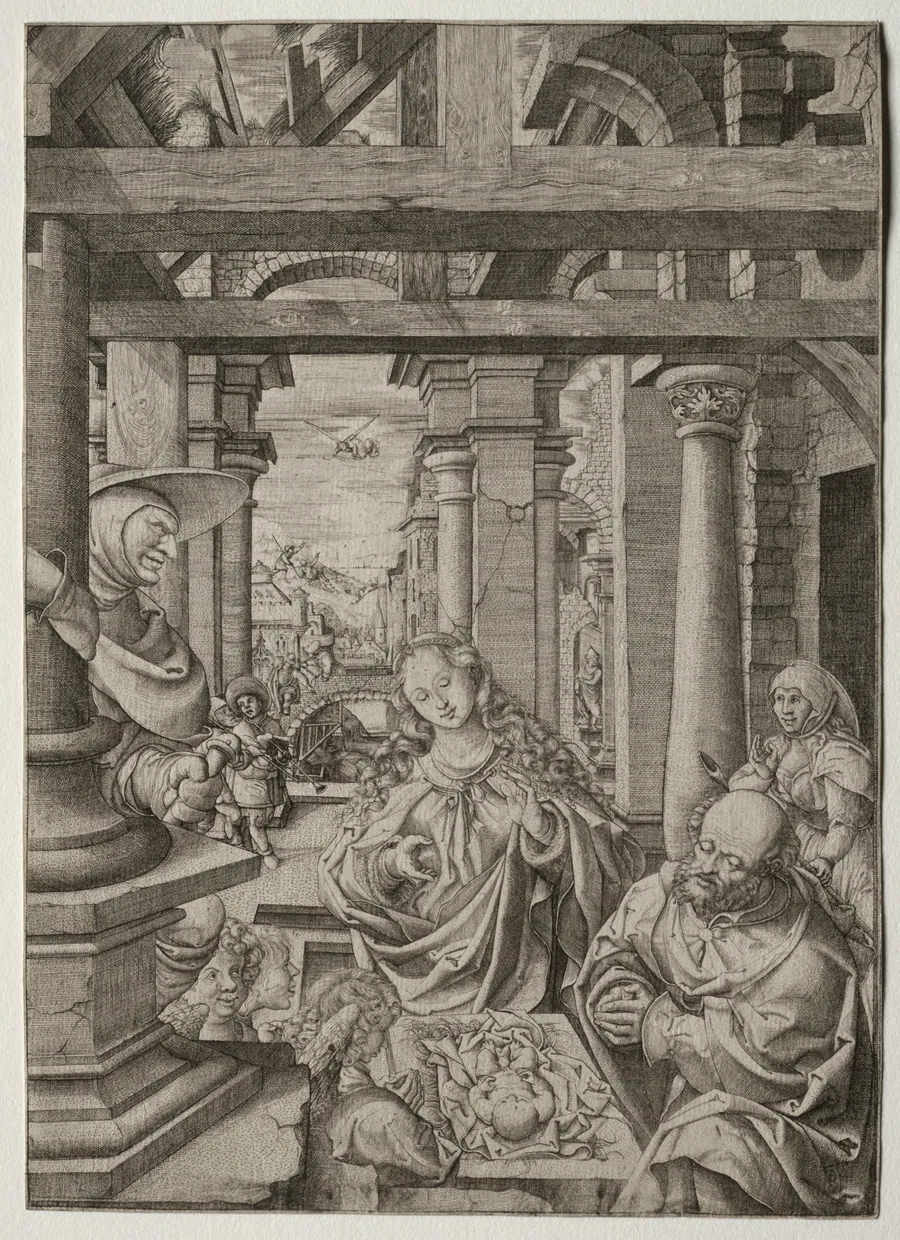Adoration of the Shepherd by Frans Crabbe van Esplegem