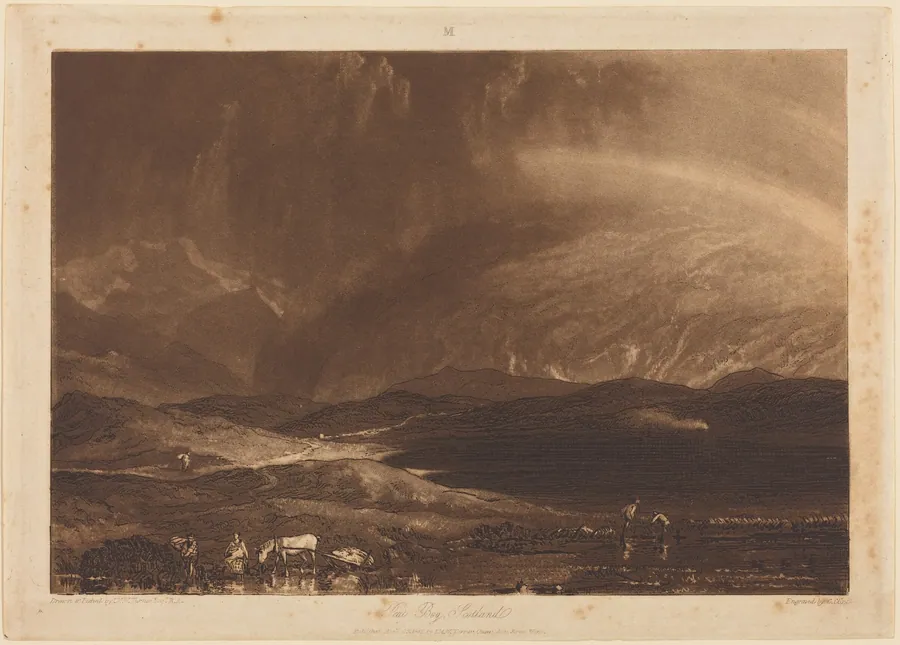Peat Bog, Scotland by Joseph Mallord William Turner