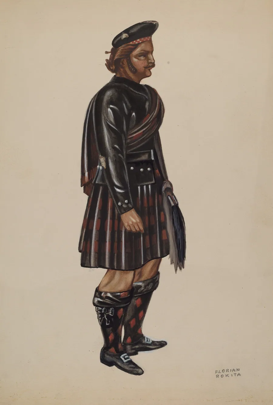 Wooden Scotchman by Florian Rokita
