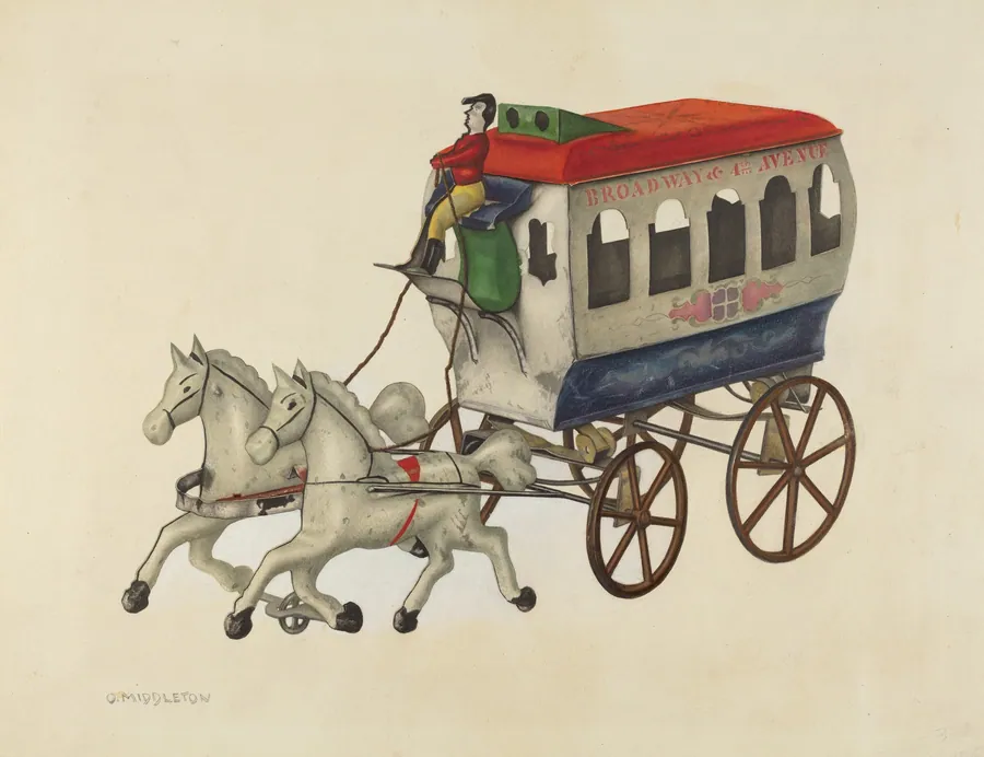 Toy Bus by Owen Middleton