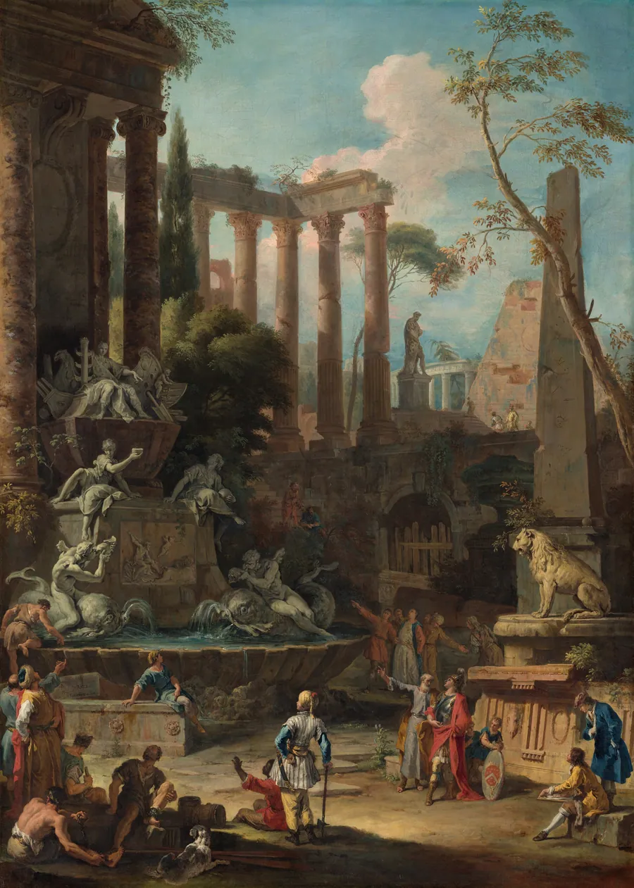 Memorial to Admiral Sir Clowdisley Shovell by Sebastiano Ricci