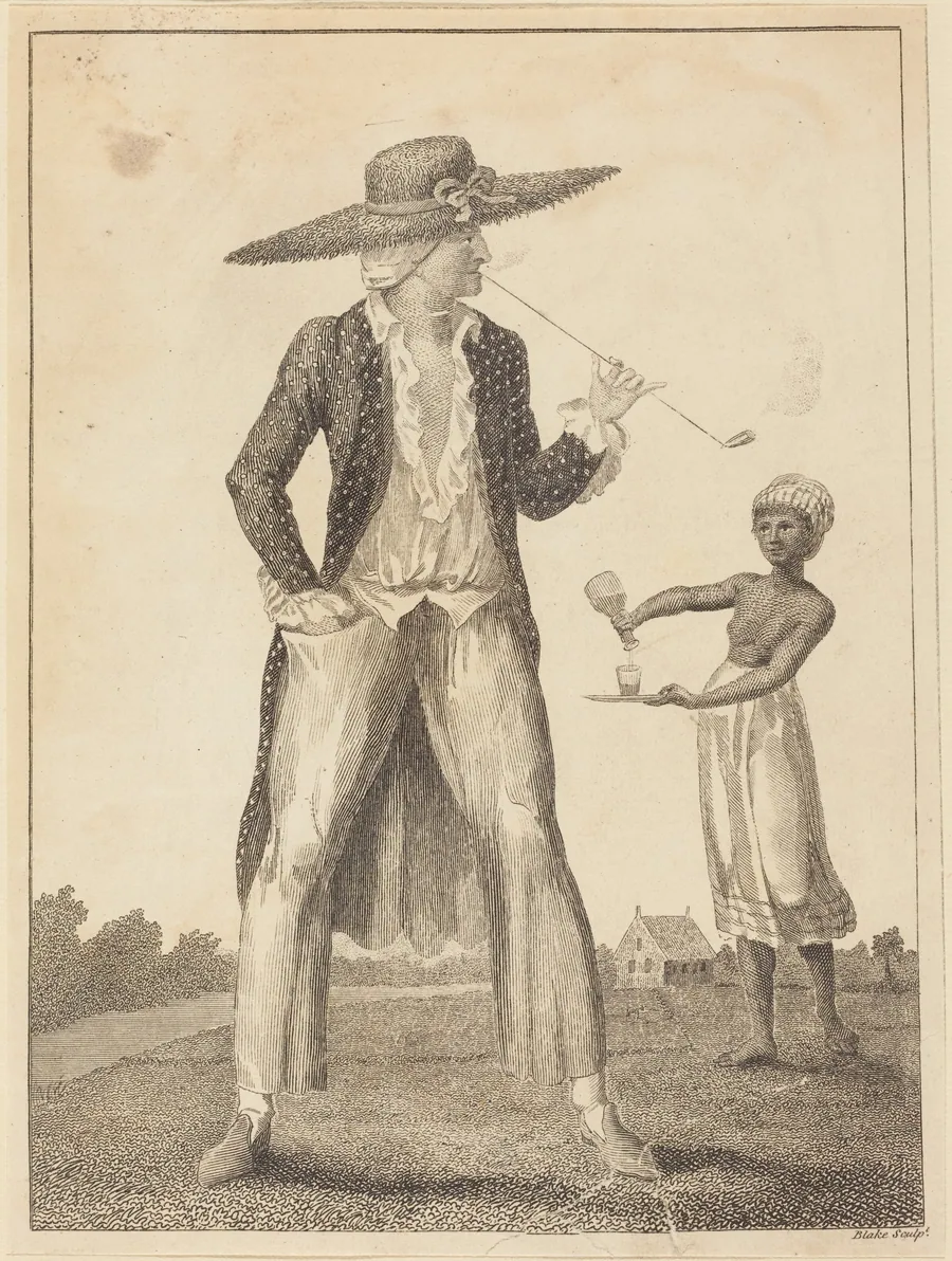 A Surinam Planter in his Morning Dress by William Blake