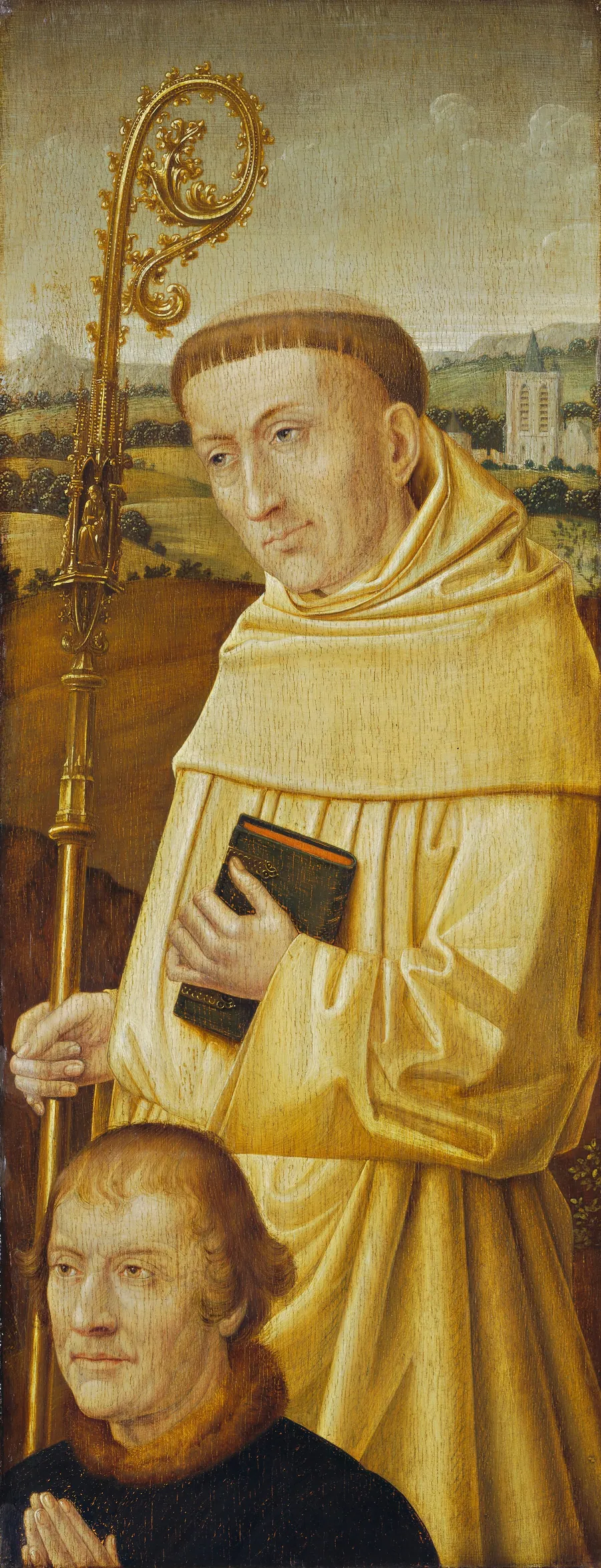 Saint Bernard with Donor [obverse] by Anonymous Artist