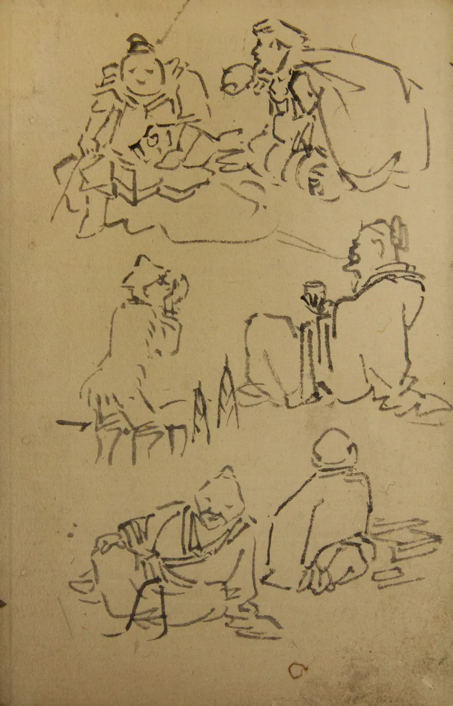 Painting by Kawanabe Kyōsai 河鍋暁斎