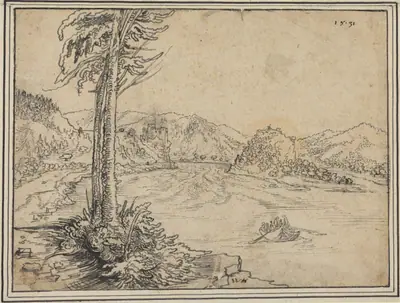 The Rapids of the Danube near Grein