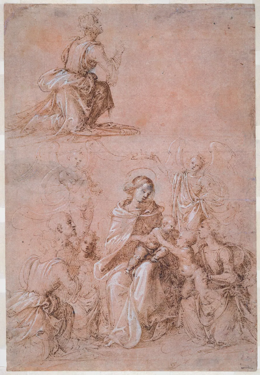 The Virgin and Child Surrounded by Saints and Angels by Fra Bartolommeo