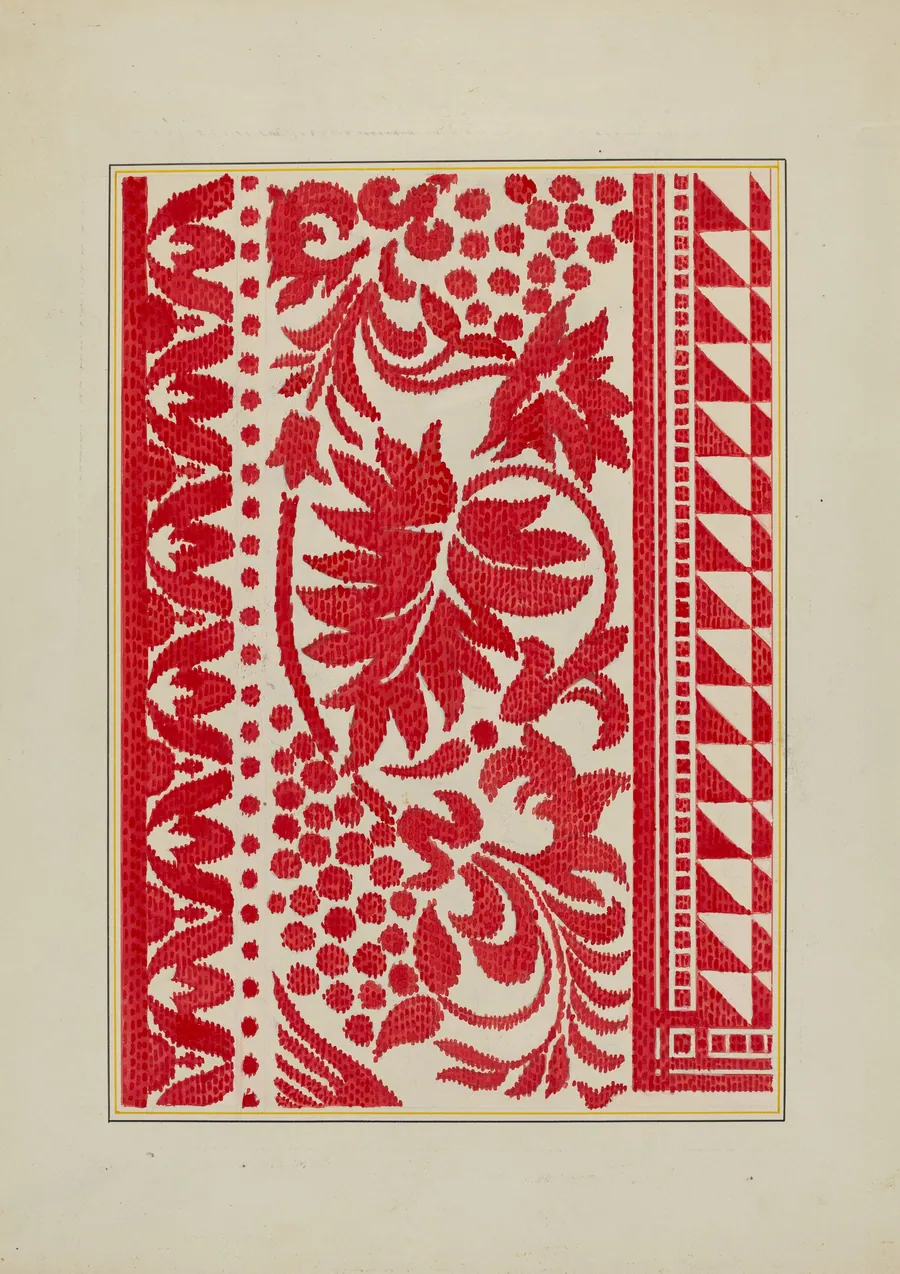 Homespun Coverlet by Cornelius Christoffels