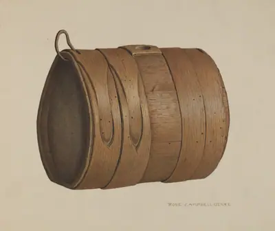 Antique Liquor Keg