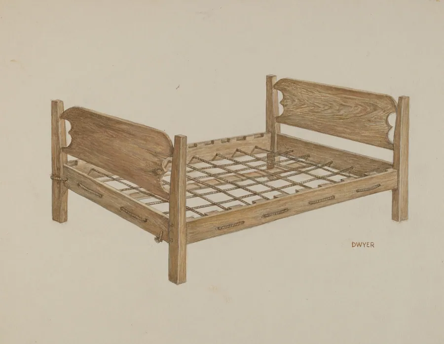 Three-quarter Bed by Grace Dwyer