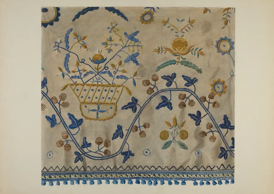 Embroidery by Herman O. Stroh