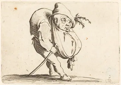 The Hunchback with a Cane