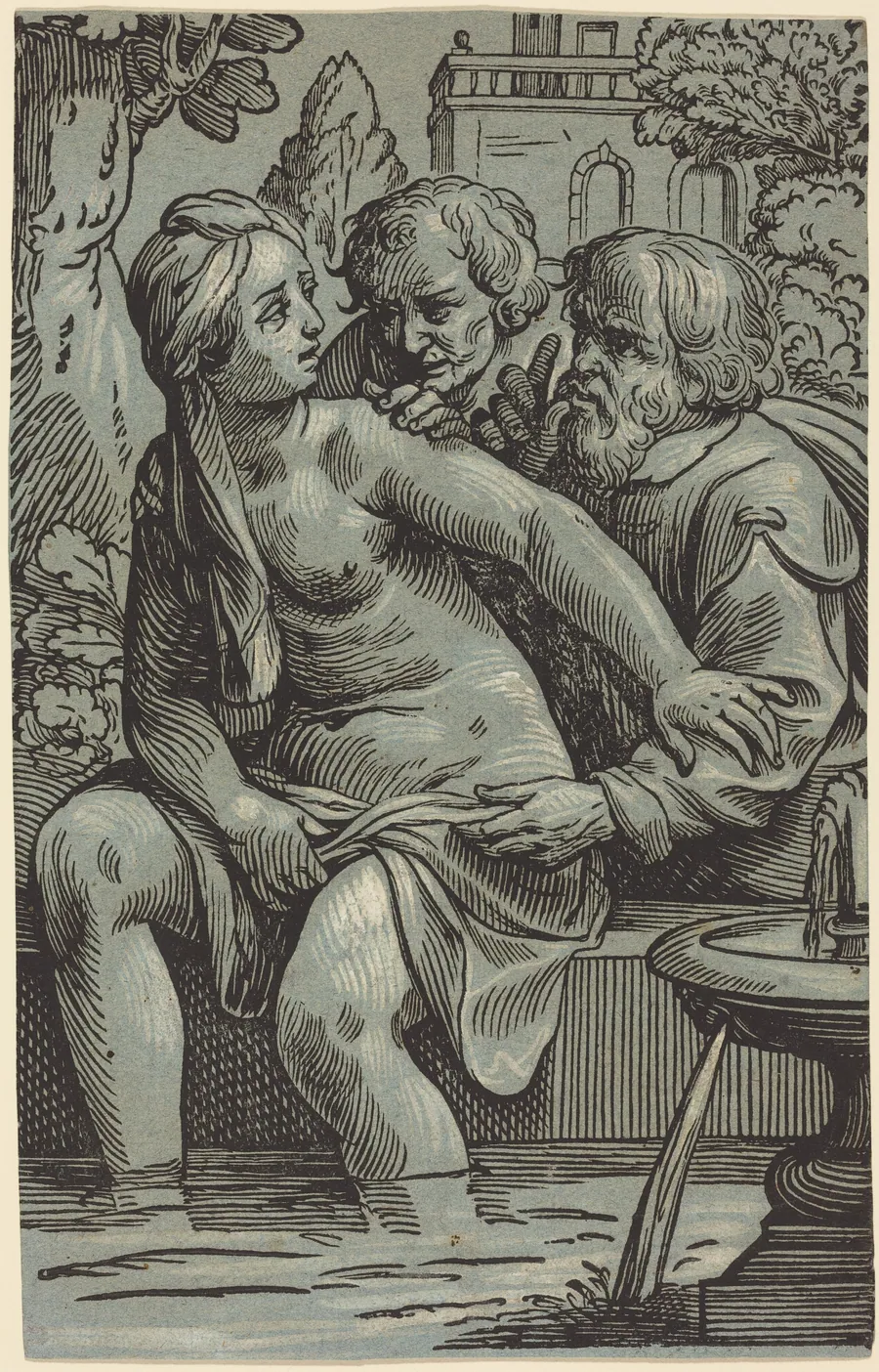 Susanna and the Elders by Paul Maupin