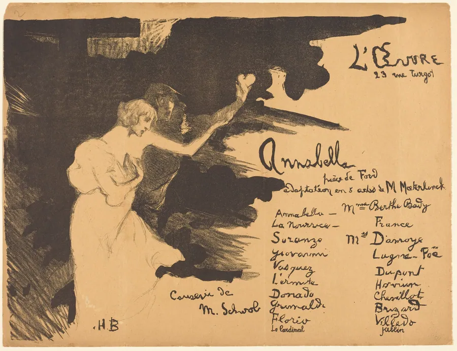 Annabella ('Tis Pity She's a Whore) by Henri Bataille