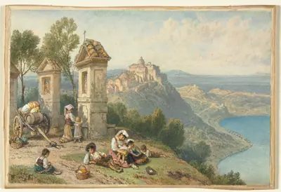 View of Castel Gandolfo