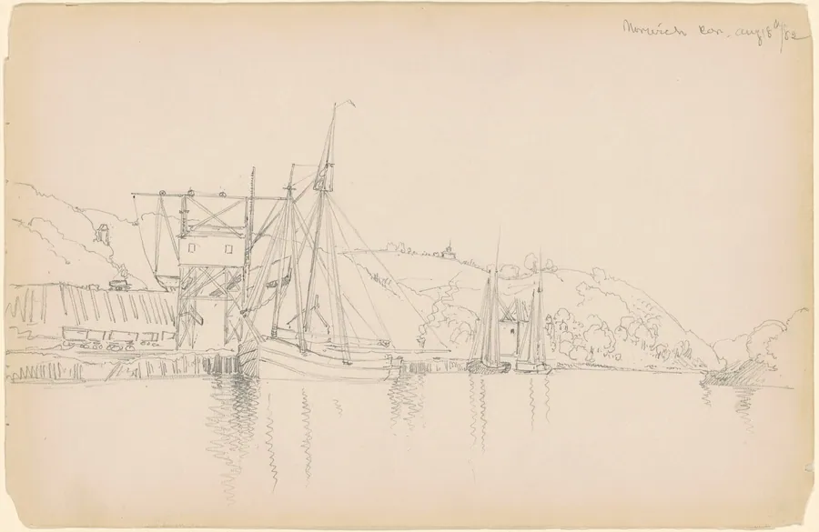 Norwich, Connecticut by Peter Moran