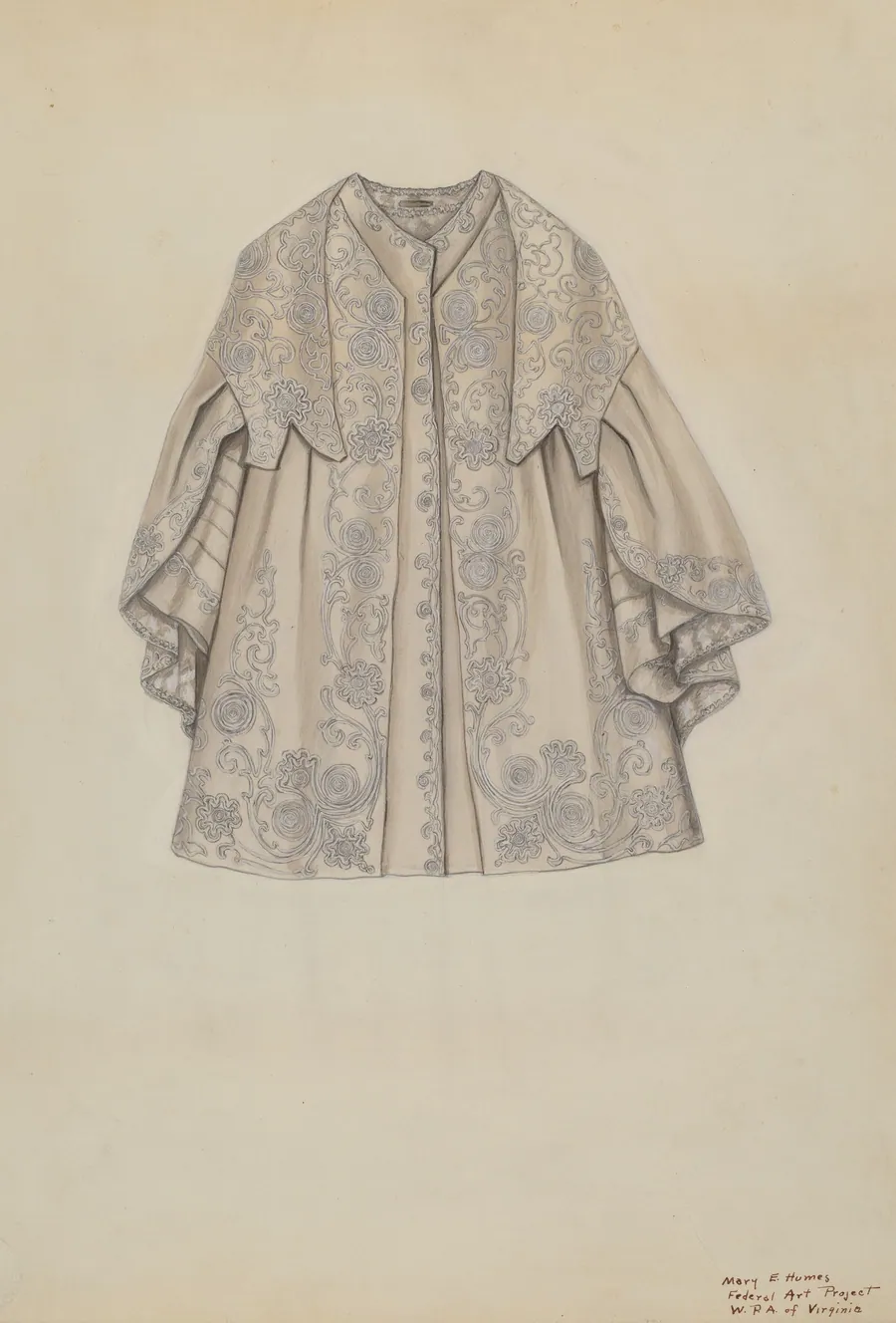 Opera Cloak by Mary E. Humes