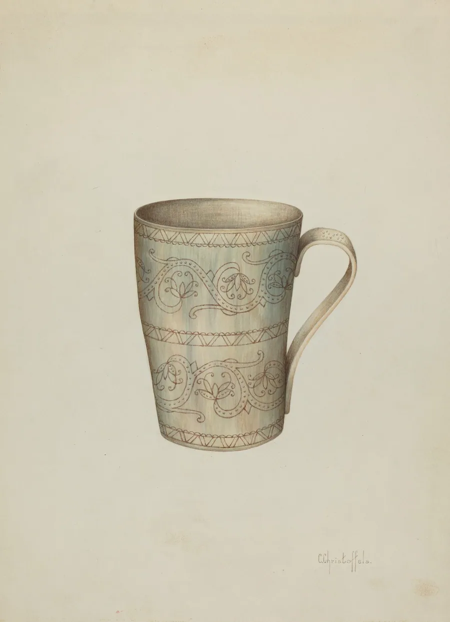 Cup of Horn by Cornelius Christoffels