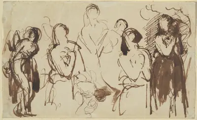 Studies for Joan of Arc