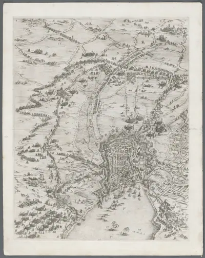 The Siege of La Rochelle: Plate 6