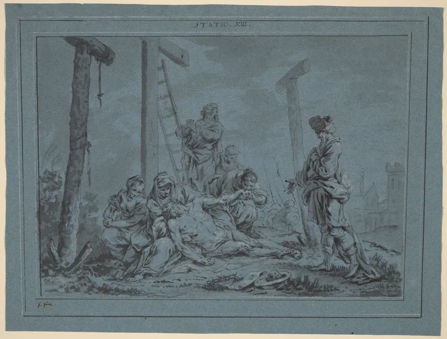 The Lamentation (STATIO XIII) by Januarius Zick