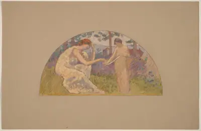 Study for a Lunette