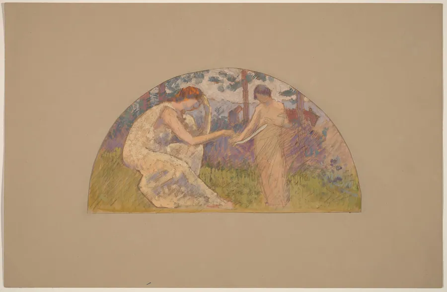 Study for a Lunette by Charles Sprague Pearce