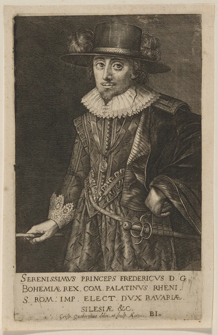 Frederick V by Crispyn van den Queboorn