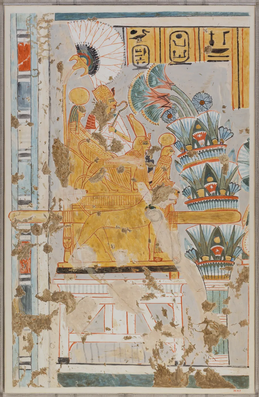 Statue of Deified Amenhotep I by Nina de Garis Davies
